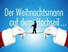 Der Weihnachtsmann auf dem Hochseil