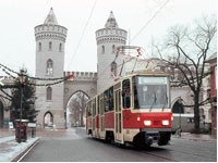 Adventsfahrten durch Potsdam mit historischer Stra�enbahn
