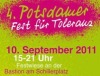 4. Potsdamer Fest für Toleranz am 10. September 2011
