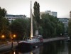 Bauliche Vorbereitung zur Verlagerung des Theaterschiffs