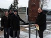 Schild für Brücke des Friedens enthüllt