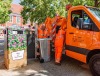 Erste "Abfallgaragen" am Bassinplatz aufgestellt 