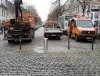 Einsatz pneumatischer Poller in der Brandenburger Straße