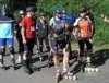 Inline-Skater im Straßenverkehr