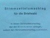 Wahlhelfer in Babelsberg für Stichwahl gesucht