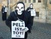 PETA-Aktion gegen illegale Nerzfarmen in Potsdam