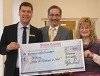Spendenübergabe in Höhe von 1.500 Euro für Familien in Not