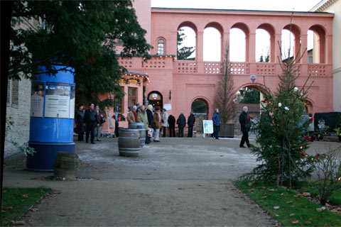 Romantischer Weihnachtsmarkt im Krongut Bornstedt (04.12.2006)