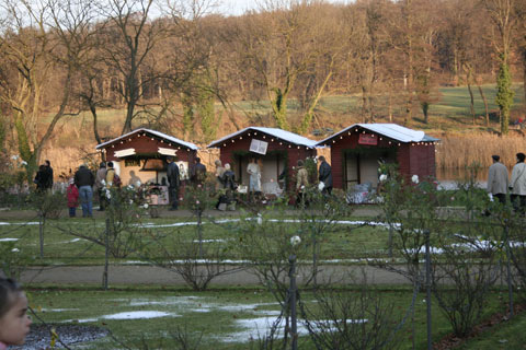 Romantischer Weihnachtsmarkt im Krongut Bornstedt (04.12.2006)