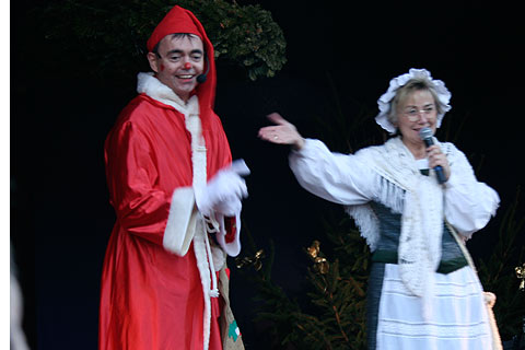 Romantischer Weihnachtsmarkt im Krongut Bornstedt (04.12.2006)