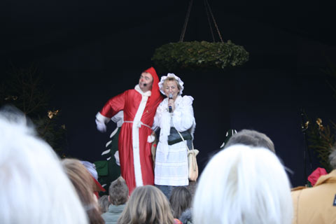 Romantischer Weihnachtsmarkt im Krongut Bornstedt (04.12.2006)