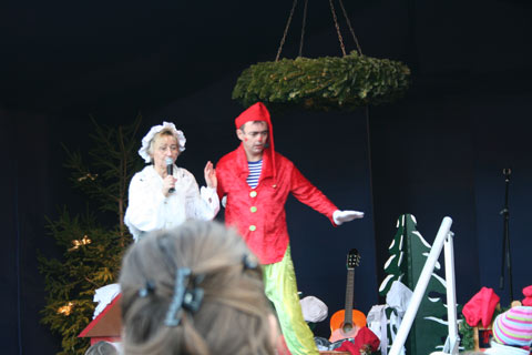 Romantischer Weihnachtsmarkt im Krongut Bornstedt (04.12.2006)
