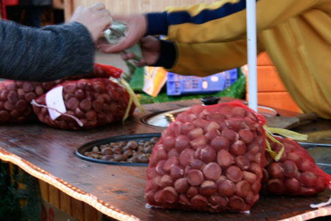 Romantischer Weihnachtsmarkt im Krongut Bornstedt (04.12.2006)