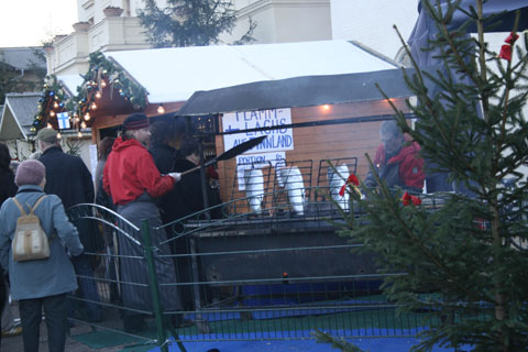 Romantischer Weihnachtsmarkt im Krongut Bornstedt (04.12.2006)