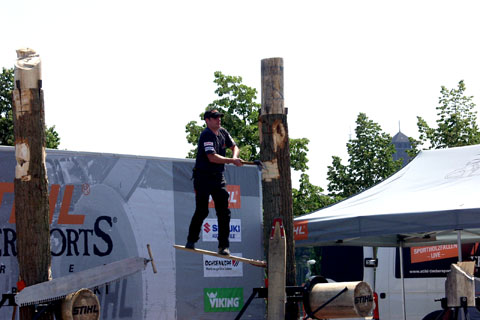 Deutsche Timbersports Meisterschaft und Europacup