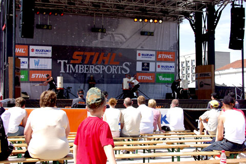 Deutsche Timbersports Meisterschaft und Europacup