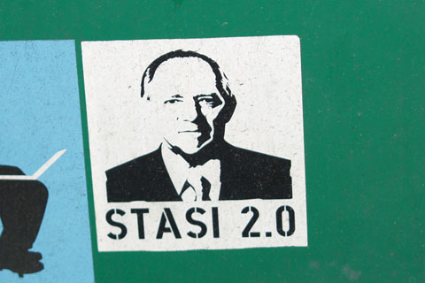 Mahnwache gegen Vorratsdatenspeicherung