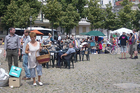 Benefiz-Flohmarkt für „Die Theaterbotschafter“