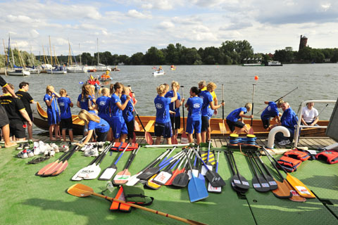13. Potsdamer Wasserspiele auf dem Templiner See