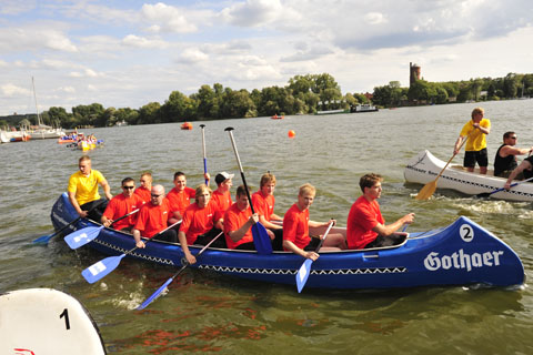 13. Potsdamer Wasserspiele auf dem Templiner See
