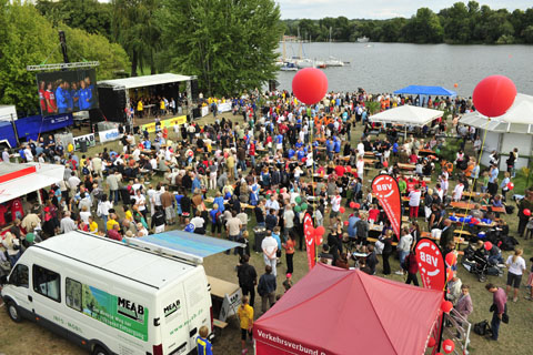 13. Potsdamer Wasserspiele auf dem Templiner See
