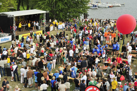 13. Potsdamer Wasserspiele auf dem Templiner See