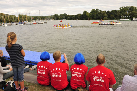 13. Potsdamer Wasserspiele auf dem Templiner See