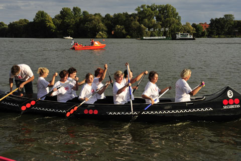 13. Potsdamer Wasserspiele auf dem Templiner See