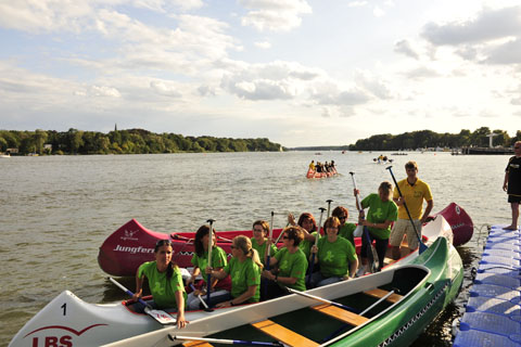 13. Potsdamer Wasserspiele auf dem Templiner See