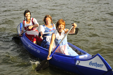 13. Potsdamer Wasserspiele auf dem Templiner See