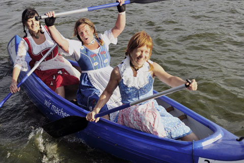 13. Potsdamer Wasserspiele auf dem Templiner See