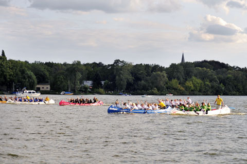 13. Potsdamer Wasserspiele auf dem Templiner See