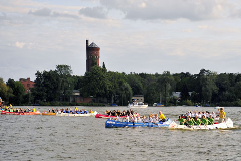 13. Potsdamer Wasserspiele auf dem Templiner See