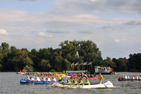 13. Potsdamer Wasserspiele auf dem Templiner See