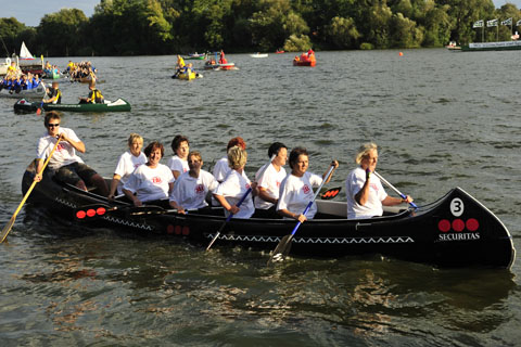 13. Potsdamer Wasserspiele auf dem Templiner See