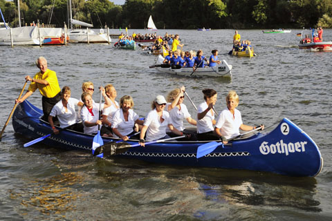 13. Potsdamer Wasserspiele auf dem Templiner See