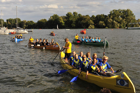 13. Potsdamer Wasserspiele auf dem Templiner See