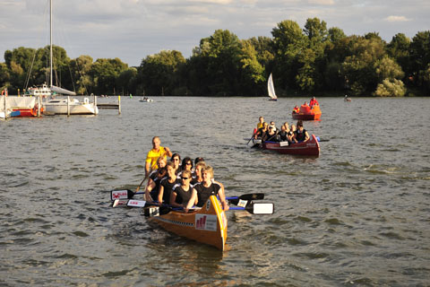 13. Potsdamer Wasserspiele auf dem Templiner See