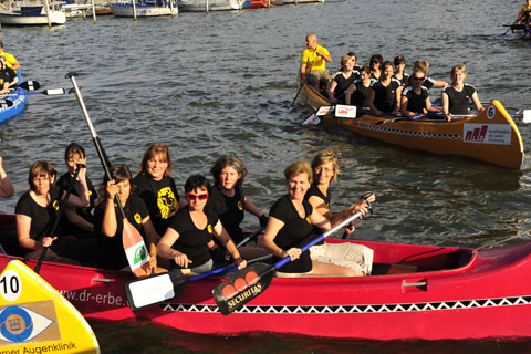 13. Potsdamer Wasserspiele auf dem Templiner See