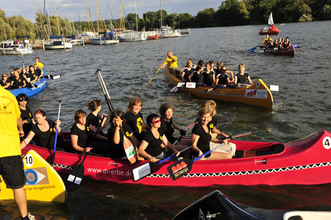 13. Potsdamer Wasserspiele auf dem Templiner See