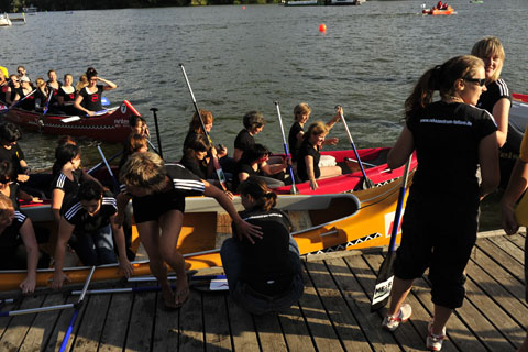 13. Potsdamer Wasserspiele auf dem Templiner See