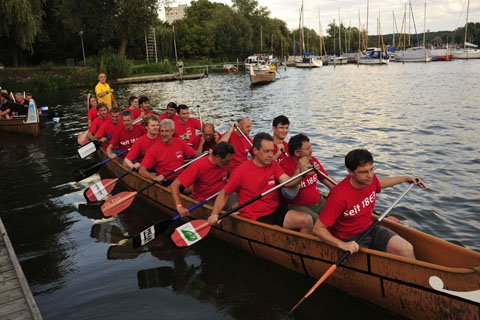 13. Potsdamer Wasserspiele auf dem Templiner See