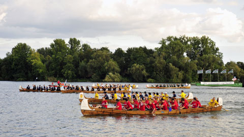 13. Potsdamer Wasserspiele auf dem Templiner See