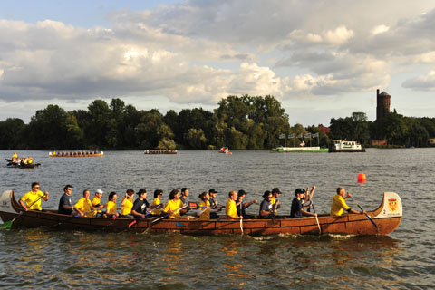 13. Potsdamer Wasserspiele auf dem Templiner See