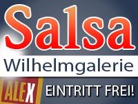 Salsa-Party in der Wilhelmgalerie
