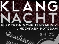 KLANGNACHT mit DJs Gregor Sultanow, Koerperkarussell und Sebastian Grünberg