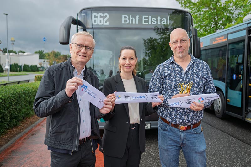 Foto: Mit dem Bus von Elstal nach Potsdam