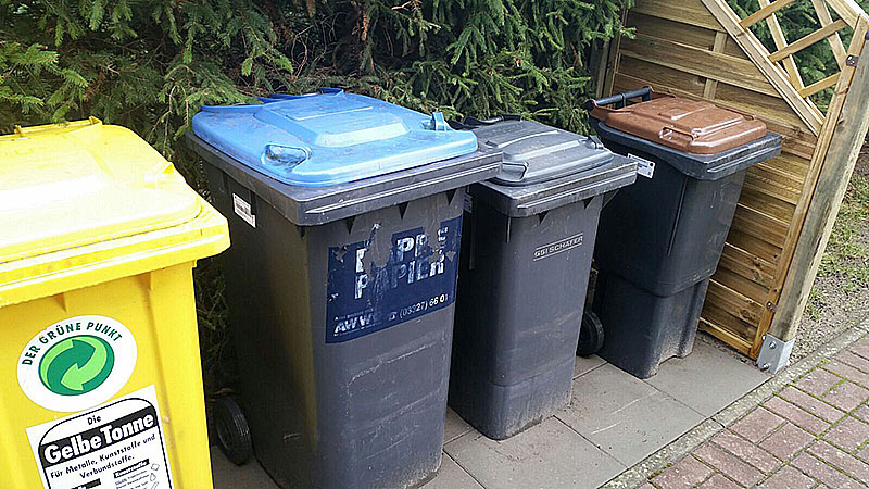 Foto: Biologisch abbaubar – aber nicht für die Biotonne