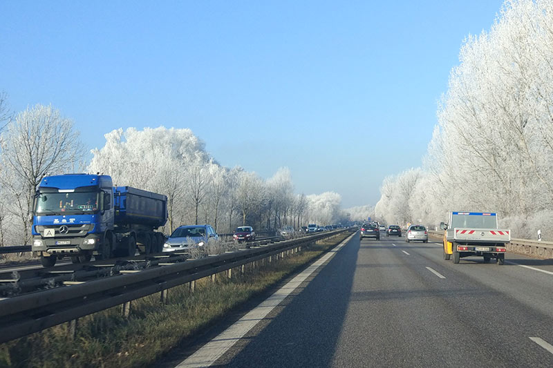 Foto: Verkehrsprognose für die Woche